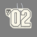 Paper Air Freshener Tag W/ Tab - Class Of '02